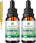 2 Pack Organic Hemp Oil Premium – Maximum Strength 2,800,000 | Pain Relief, Skin & Anxiety