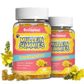 2 Pack Mullein Gummies 3000MG, Sugar Free Mullein Gummies with Bromelain & Quercetin, Mullein Leaf Extract Supplements for Lungs, Vegan, 120 Count