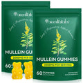 2 Pack Mullein Gummies for Lung Detox, Lung Cleanse & Mucus Relief