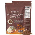 2-Pack Mushroom Coffee with 6 Adaptogenic Mushrooms | Lion’s Mane & Cordyceps
