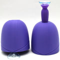 2 Pack Scleral Lens Applicator Tool – Purple Dome Dock Mini for Insertion