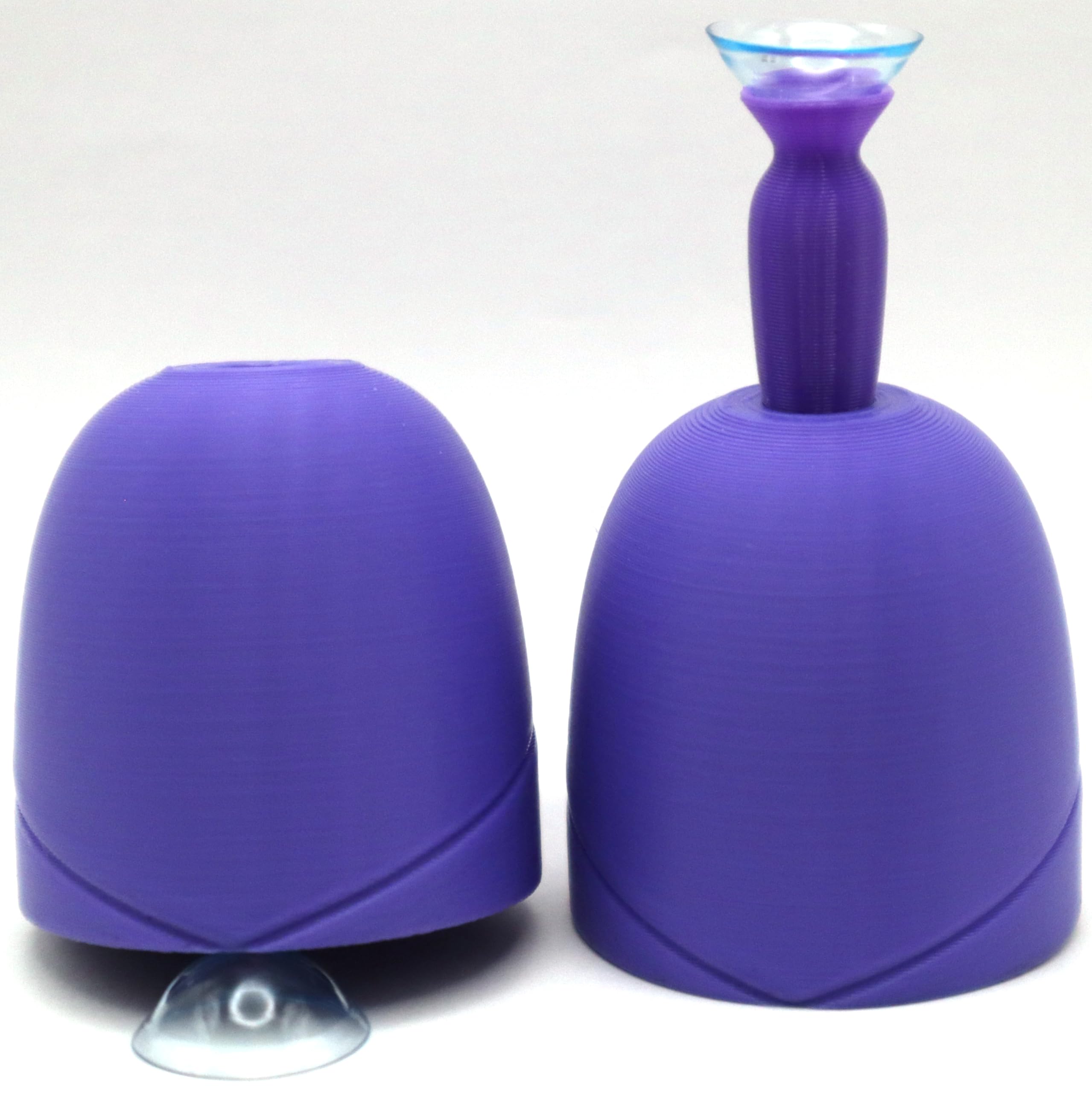 2 Pack Scleral Lens Applicator Tool – Purple Dome Dock Mini for Insertion