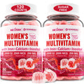 Nextdia Sugar-Free Methylated Multivitamin Gummies for Women – 2-Pack | Vegan Calcium D3 K2, Iron, Folate & B Complex