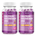 2 Pcs Sugar Free Calcium 1200 mg Gummies with Vitamin D3 K2 (MK-7) – Bone & Joint Health (Grape)