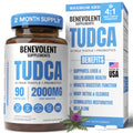 2000mg TUDCA Supplement – Max Absorption with Milk Thistle & Probiotics | 90 Vegan Capsules
