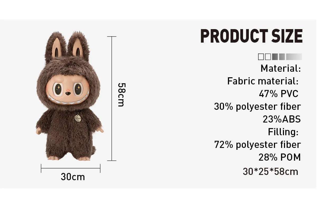 Pop Mart Labubu The Monsters ZIMOMO I Found You Vinyl Doll + Tote Bag