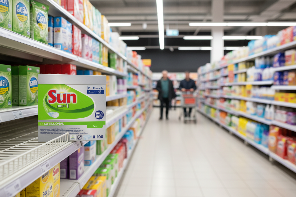 Sun All In 1 Eco Professional Dishwasher Tablet 100 X 18G (1.8Kg)