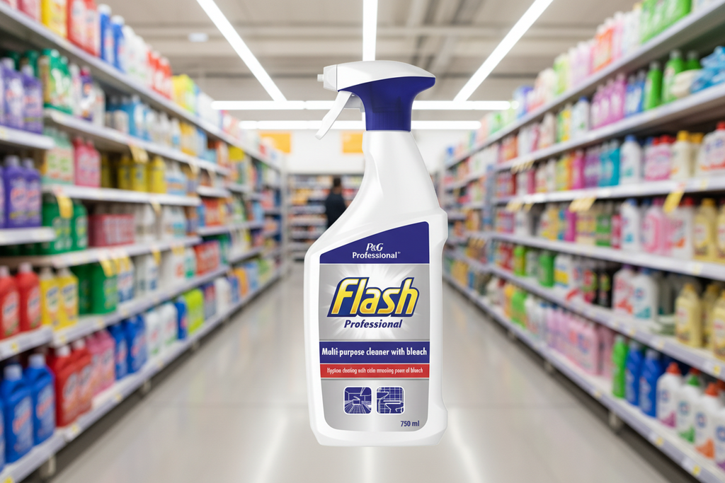 Flash Professional Multi-Purpose Cleaner With Bleach 750Ml