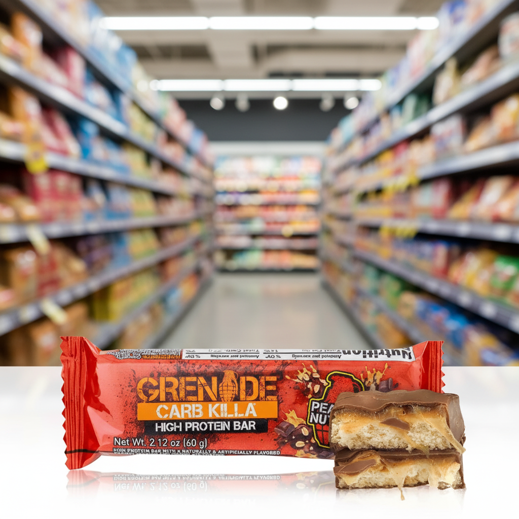 12 x Grenade Peanut Flavour Peanut Nutter 60G
