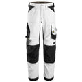 Snickers 6351 AllroundWork Stretch Loose fit Work Trousers White