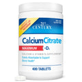 21st Century Vitamins Calcium Citrate Plus D3 Maximum Tablets – 400 Count