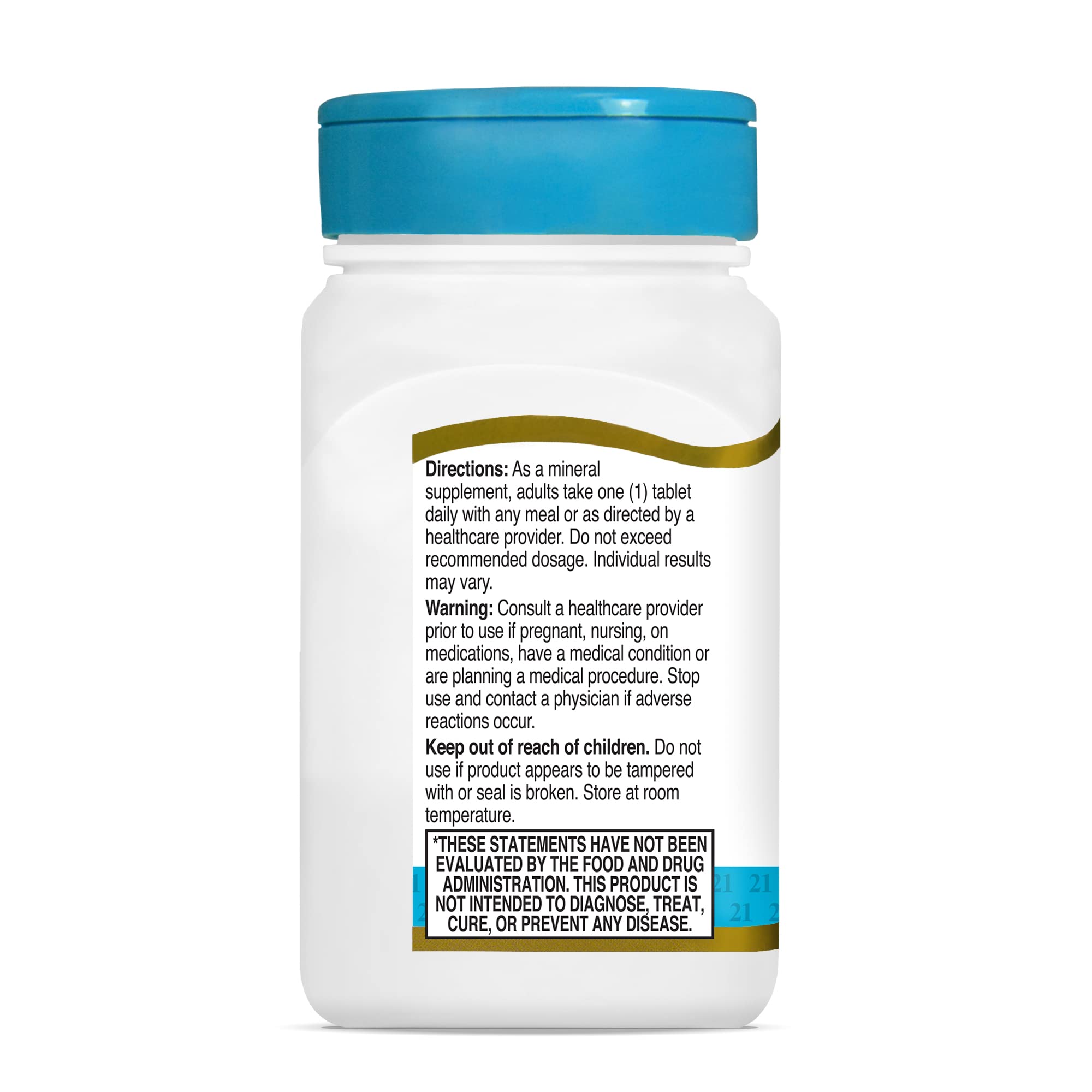 21st Century Magnesium 250 mg Tablets – 110 Count | Bone & Muscle Support