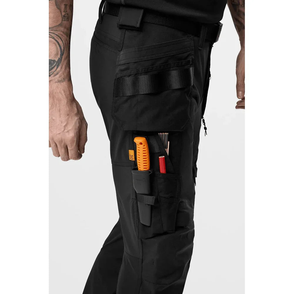Snickers 6218 AllroundWork Holster Pocket 4-Way Stretch Trousers Khaki Green