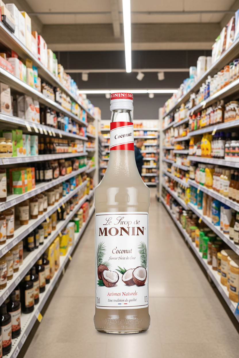 6 x Monin Coconut 70Cl