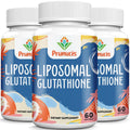 Prunucis 2400MG Liposomal Glutathione with Vitamin C, Milk Thistle & Alpha-Lipoic Acid — 180 Softgels