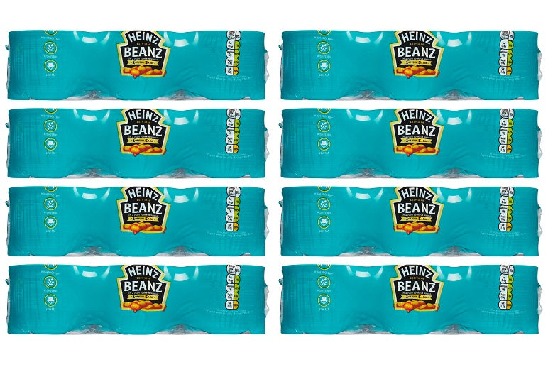8 x Heinz Beanz In A Rich Tomato Sauce 3 X 200G
