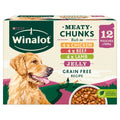 4 x Winalot Adult Dog Food Pouch Mixed In Jelly 12 X 100G