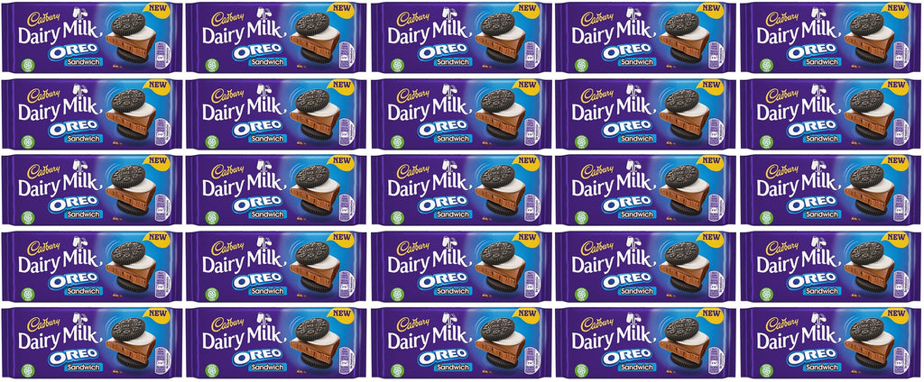 15 x Cadbury Dairy Milk Oreo Sandwich 96G