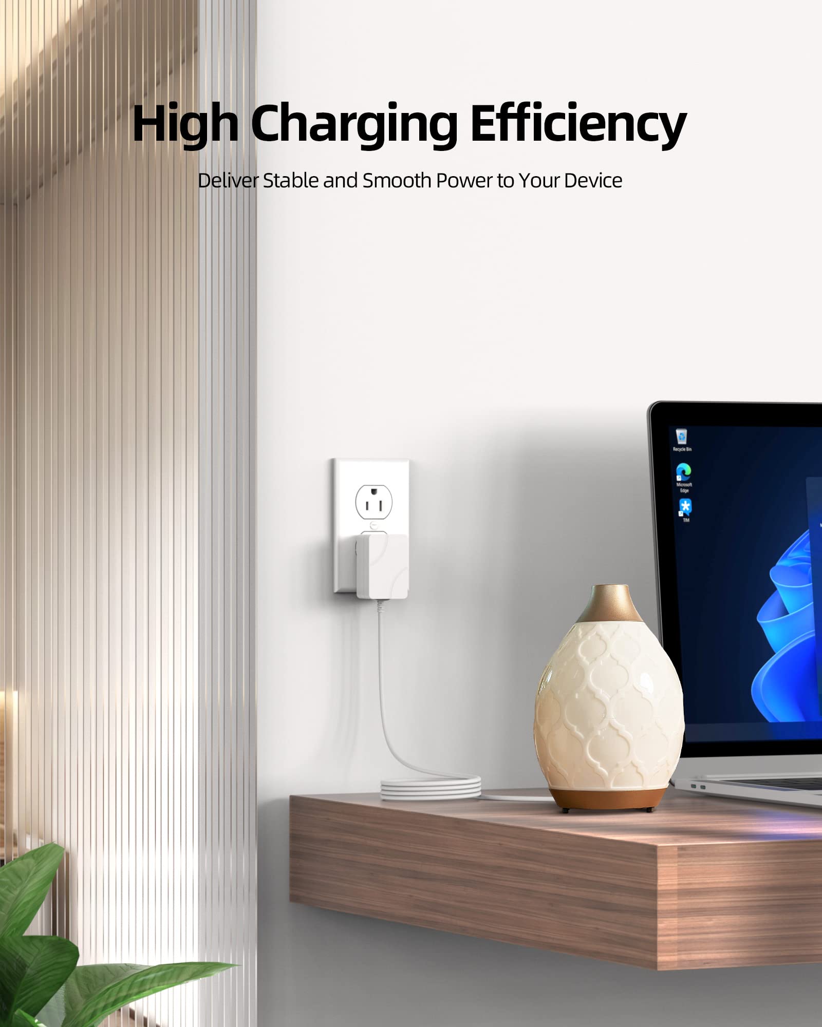 UL Listed 24V 0.65A Diffuser Power Adapter – 5.5x2.1mm Plug
