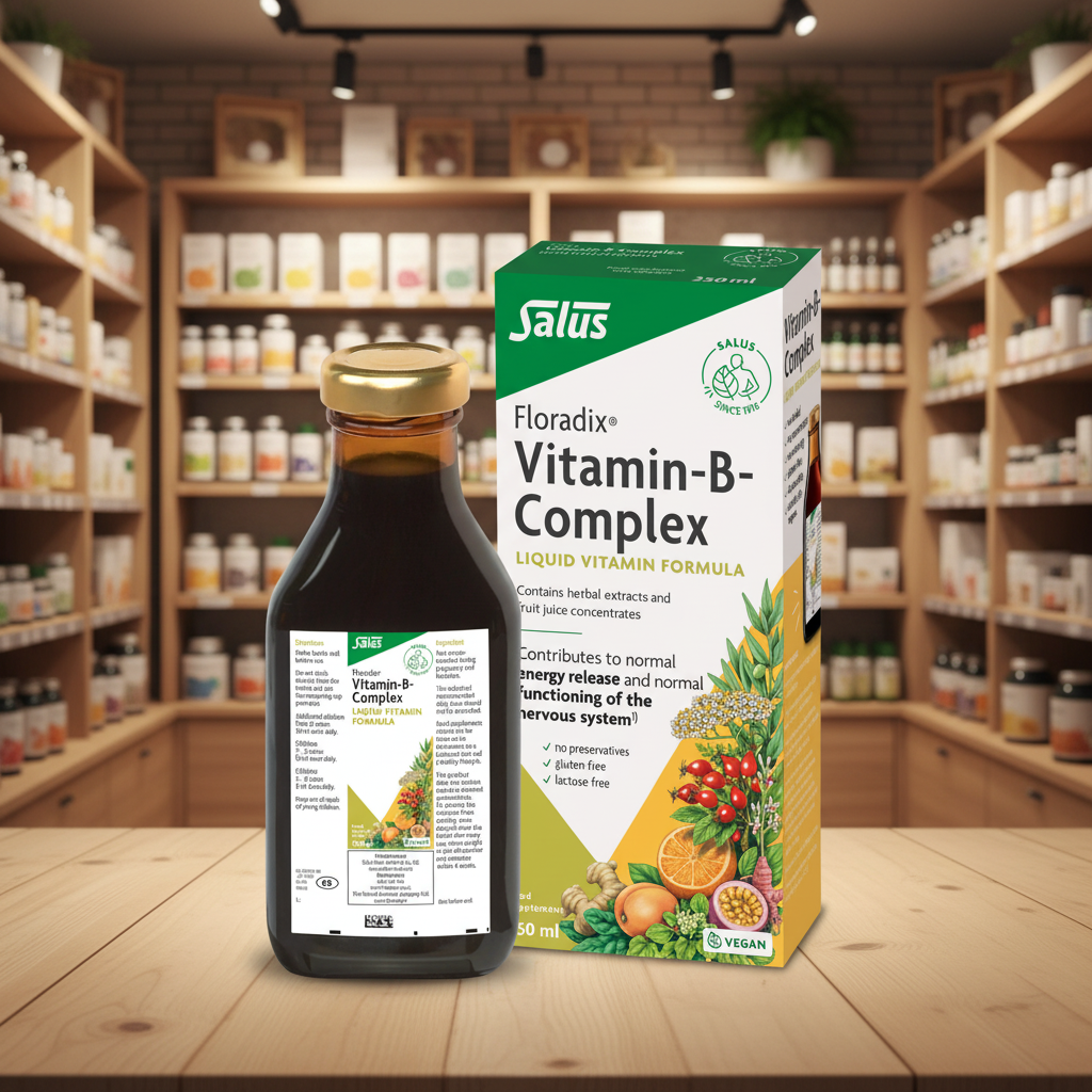 Floradix Vitamin-B-Complex Liquid Formula - 250ml