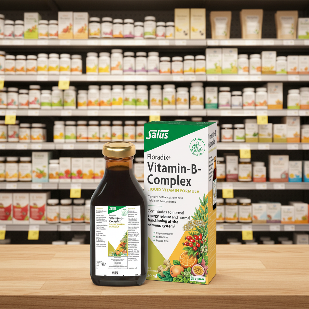 Floradix Vitamin-B-Complex Liquid Formula - 250ml
