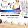 26 Cupping Cups Biomagnetic Traditional Chinese Therapy Kit | Household Vacuum Cupping Set