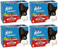 4 x Felix Cat Original Pouch Farm Selection  - 12X85GM