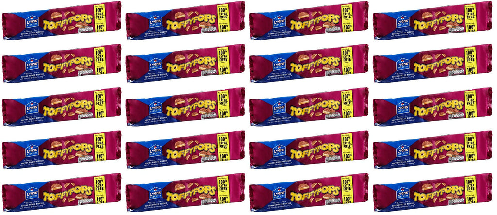 20 x Lyons  Biscuits Toffypops 240G