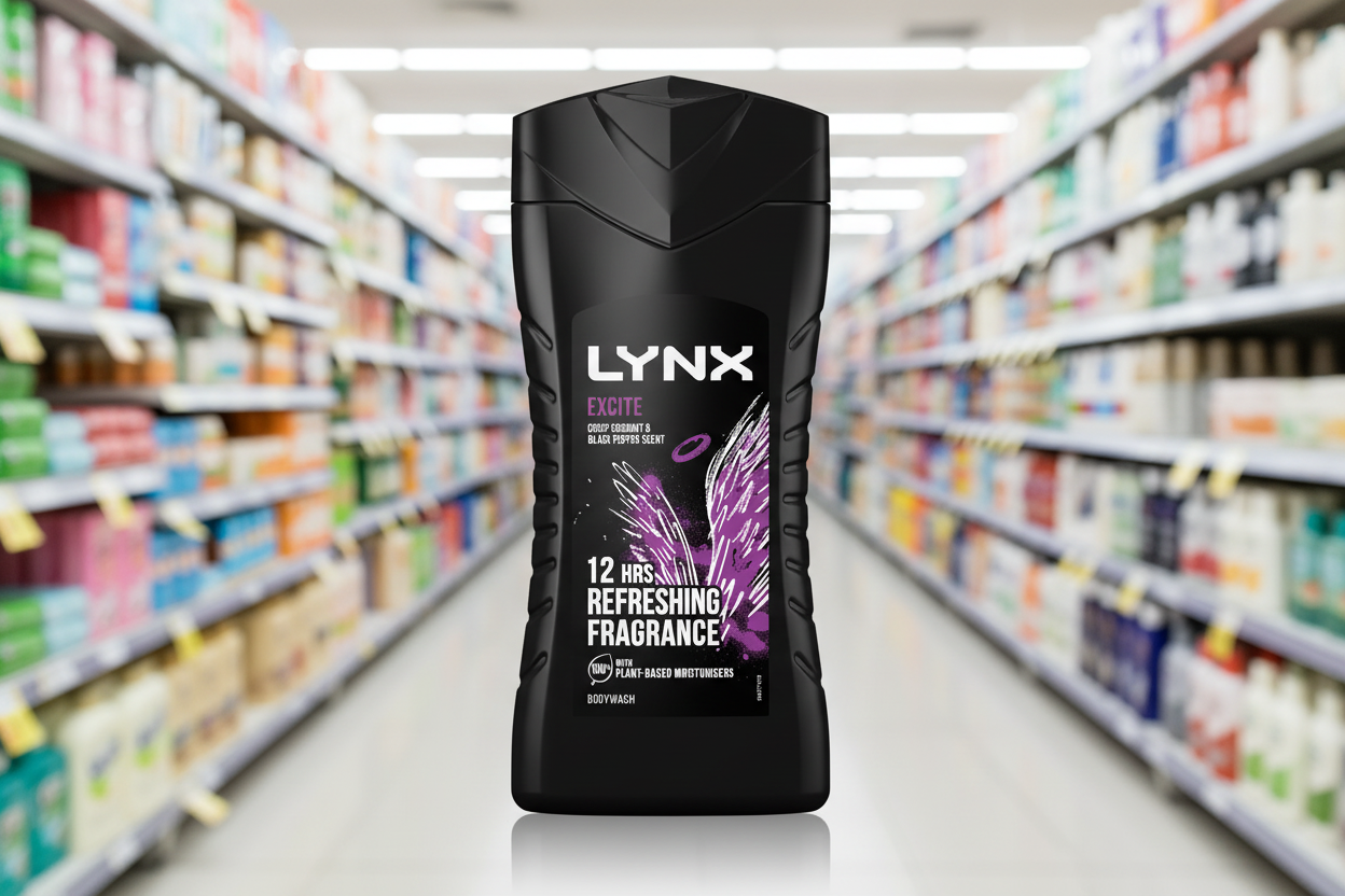 6 x Lynx  Lynx Excite Shower Gel Excite 225 Ml