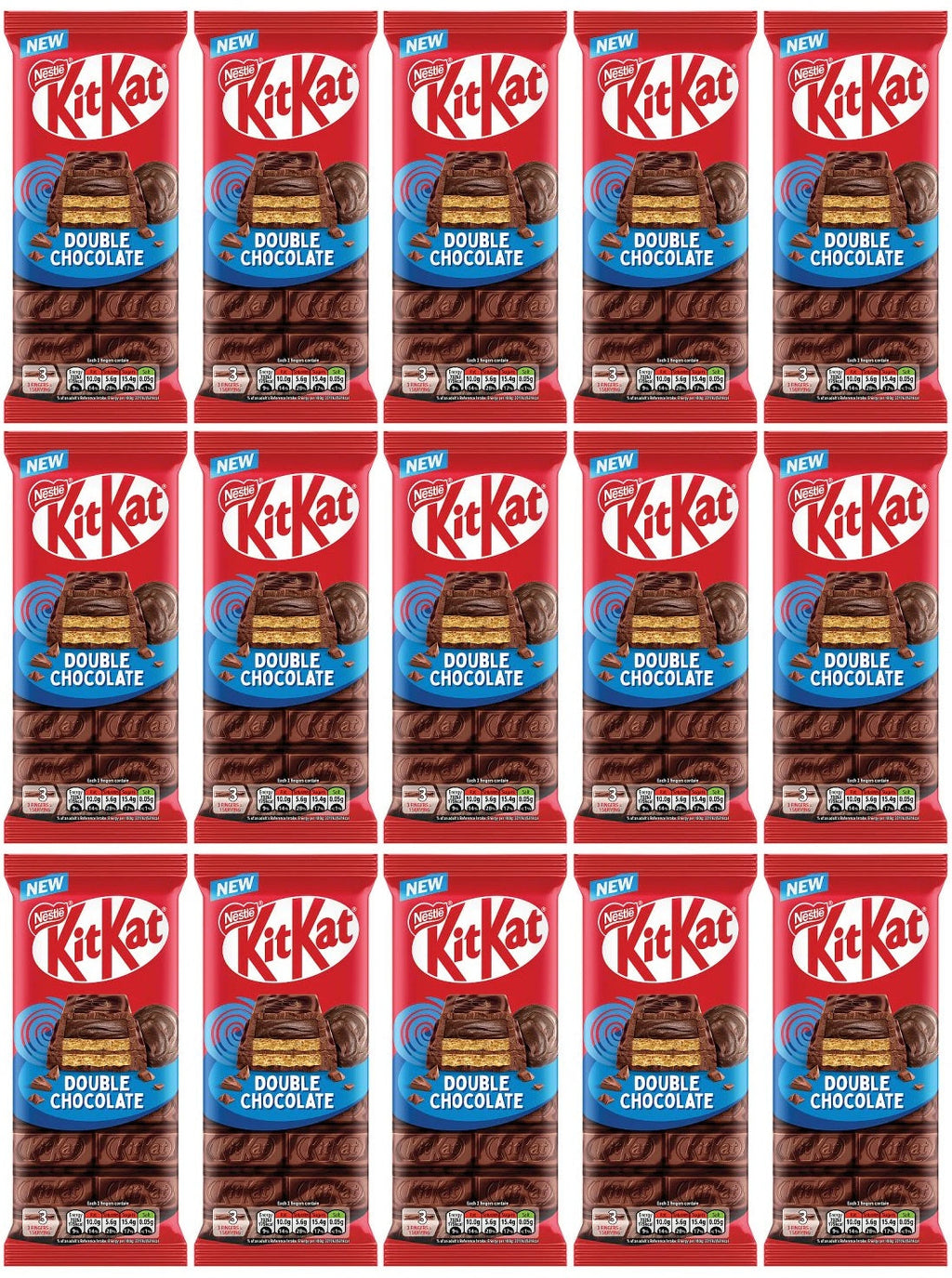 15 x Kit Kat Double Choc Sharing Block  - 99GM
