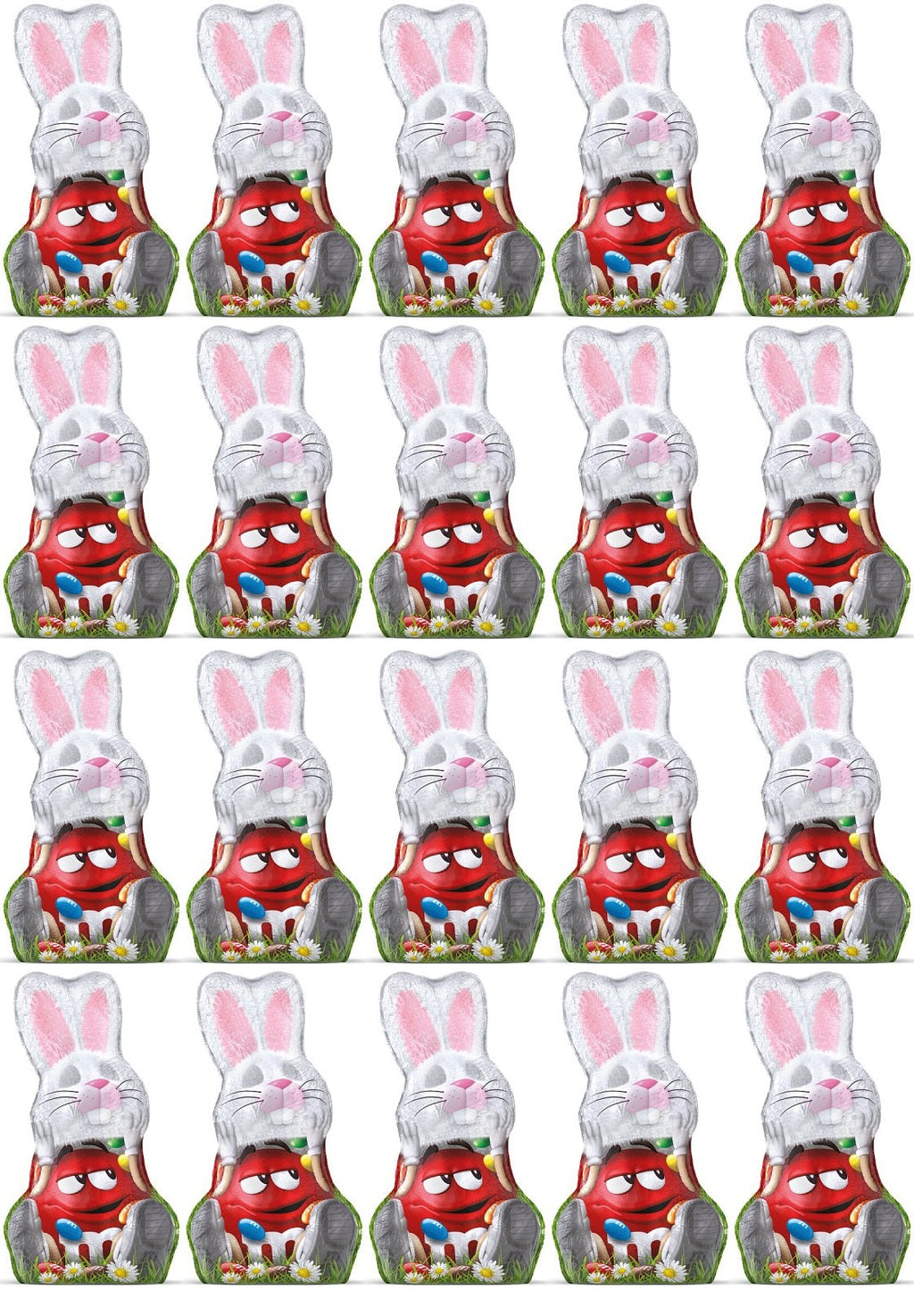 20 x M&m's Milk Chocolate Easter Hollow Shape - 100GM