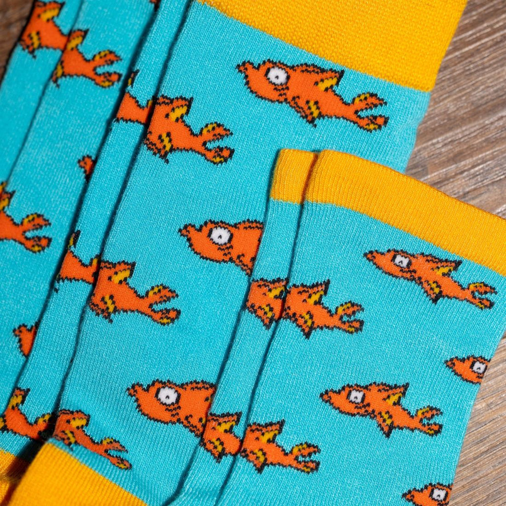 Children's Guppy Fish Bamboo Socks