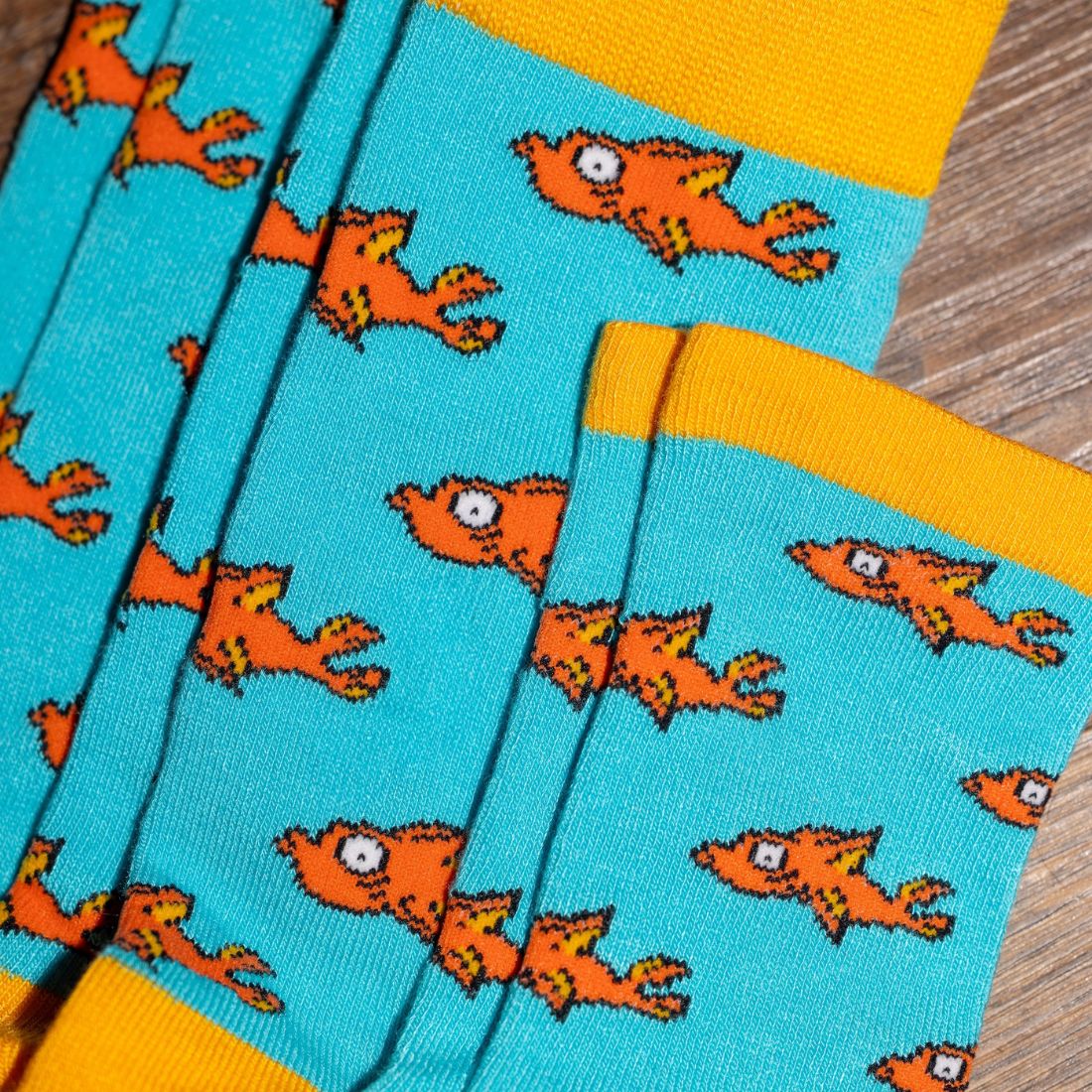 Children's Guppy Fish Bamboo Socks