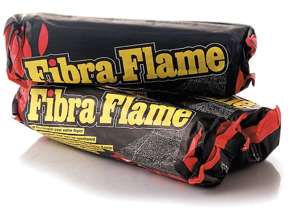 5 x Fibra Flame Eco Smokless Fire log