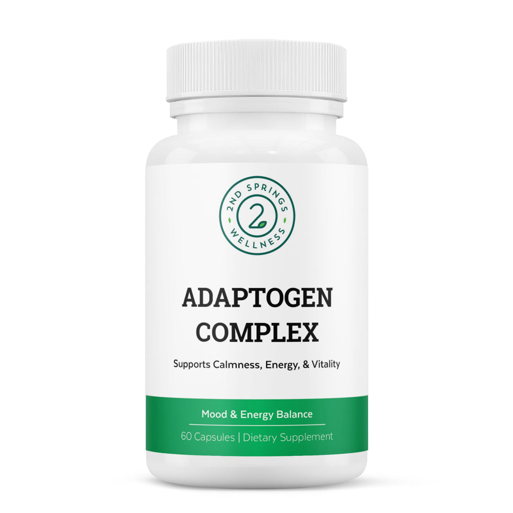 2nd Springs Adaptogen Complex – Calm, Energy & Vitality (60 Ct)