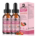 2Pack Shilajit Resin Liquid Drops | Shilajit Complex for Men Women with Ashwagandha, Turmeric, Ginseng, Chaga | 85+ Trace Minerals & Fulvic Acid | Boost Immunity & Energy - Non-GMO
