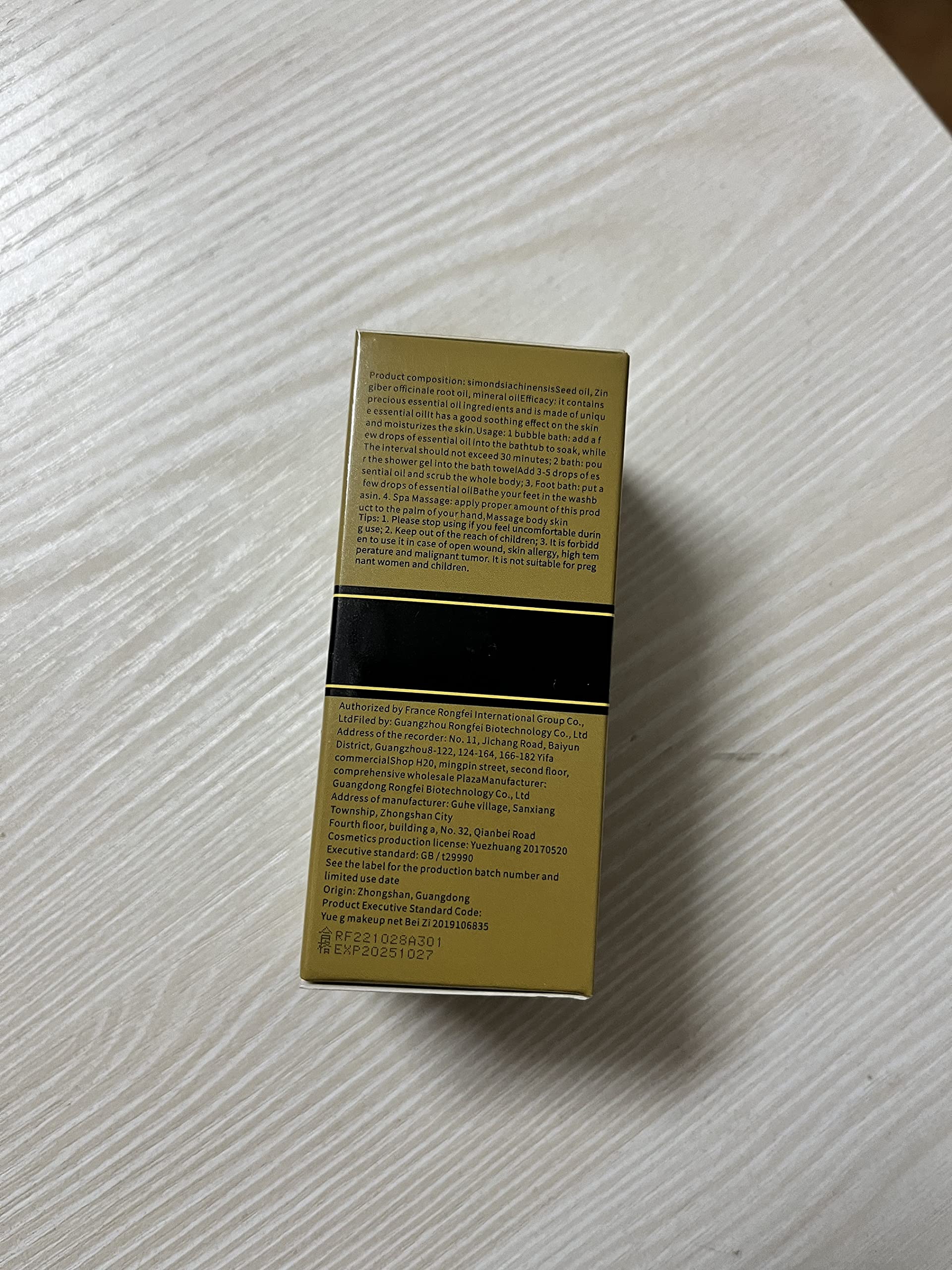 2PC (60ml) Belly Drainage Ginger Oil – Ginger Oil for Massage, Lymphatic Drainage & Skin Care
