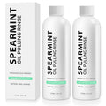 2pcs Spearmint Oil Pulling Rinse – Coconut Oil Mouthwash for Whitening Teeth, Gum Health & Fresh Breath