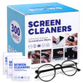 300 Pcs Cleaning Wipes for Glasses & Devices – Pre-Moistened, Scratch-Free