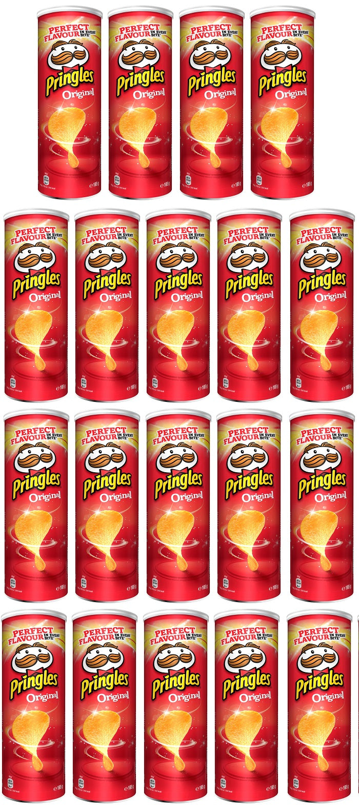 19 x Pringles Original 165G