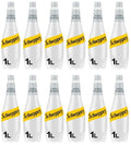 12 x Schweppes Soda Water 1L