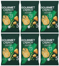 6 x Gourmet Crunch Cheddar & Spring Onion 5pk - 5X18GM