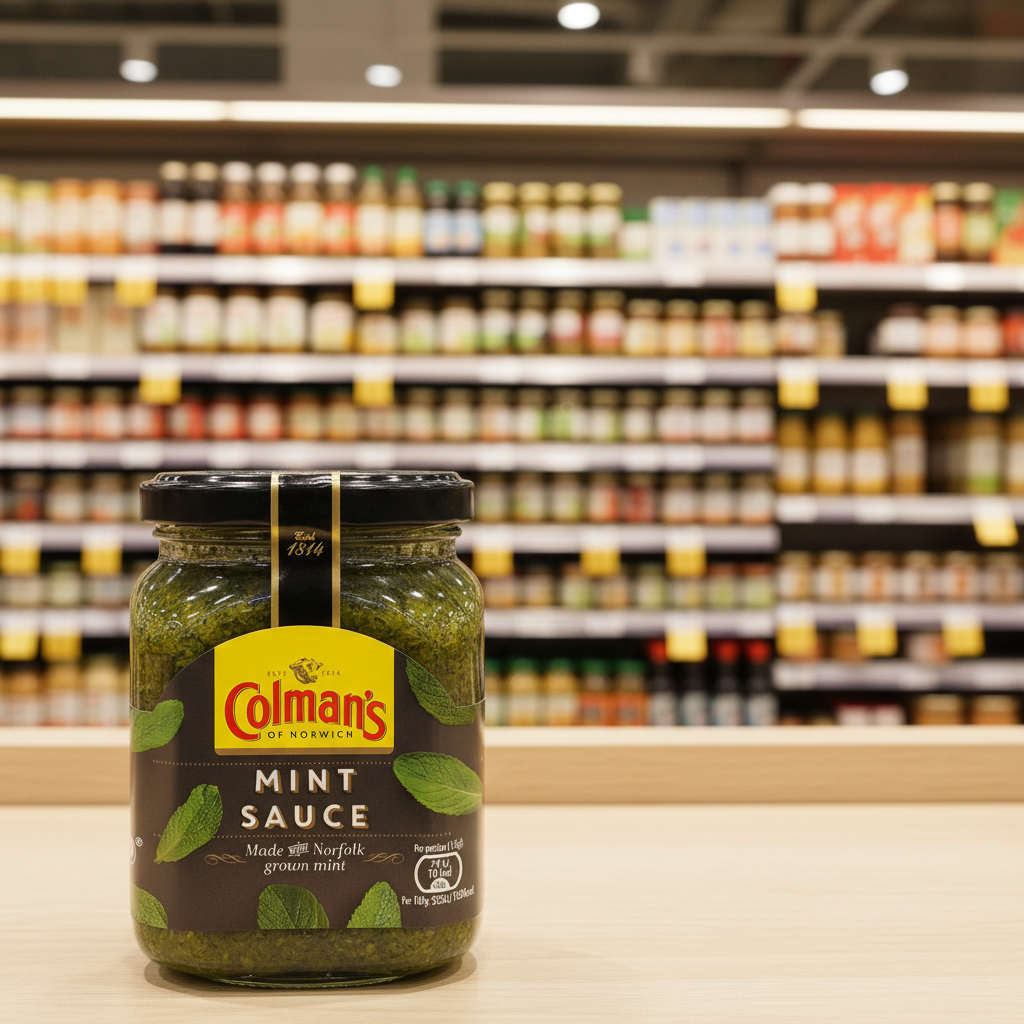 8 x Colman's  Sauce Mint 165 G