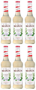 6 x Monin Frosted Mint Syrup 70Cl