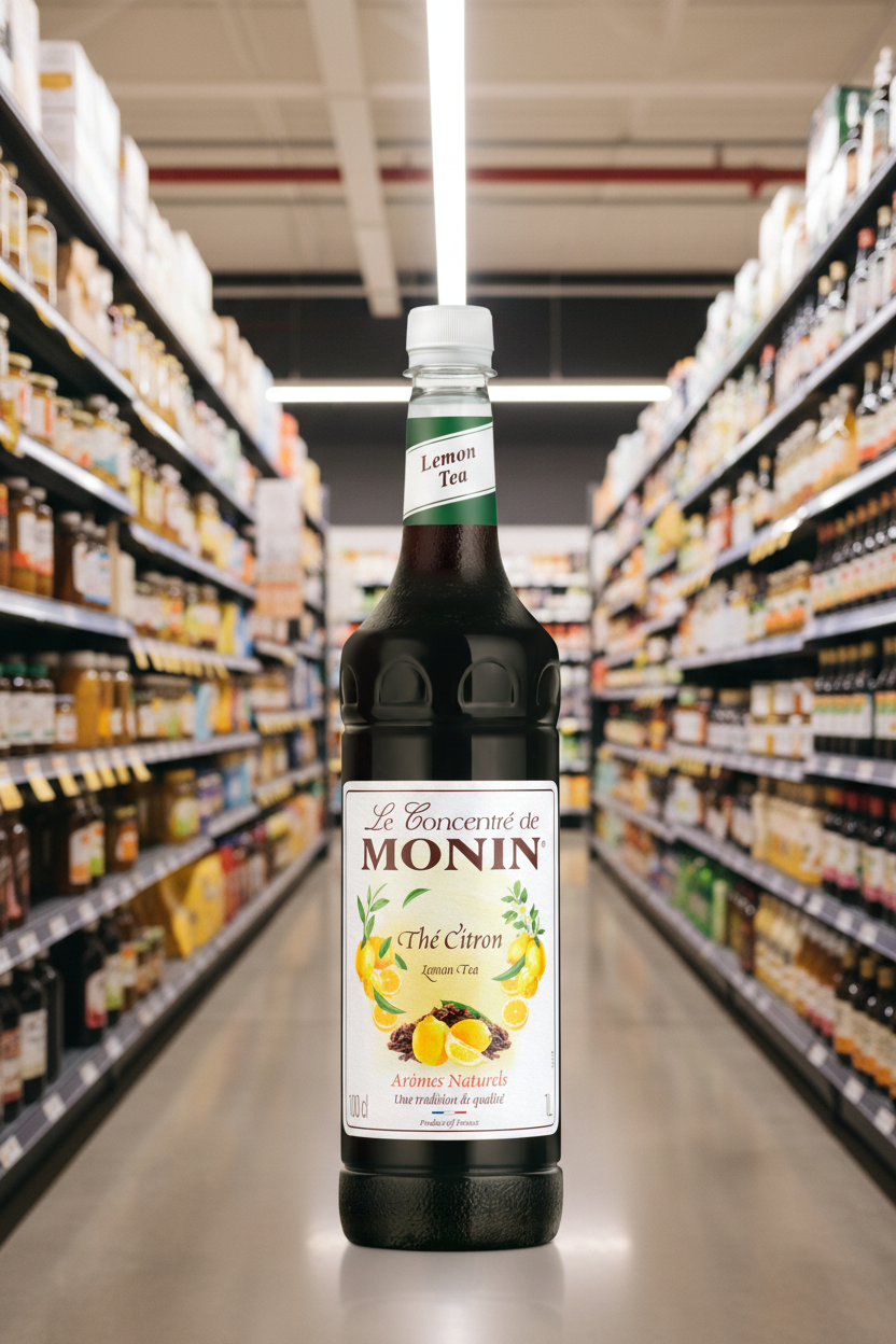 Monin Lemon Tea Syrup 1Lt
