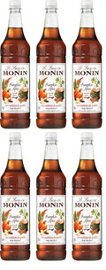 6 x Monin Pumpkin Spice  Syrup 1Lt