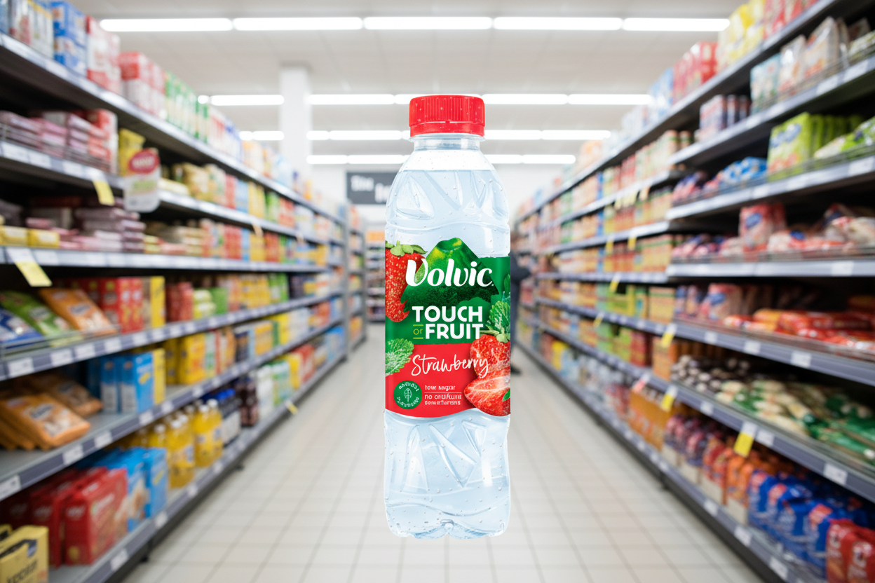 12 x Volvic Strawberry Original 500Ml