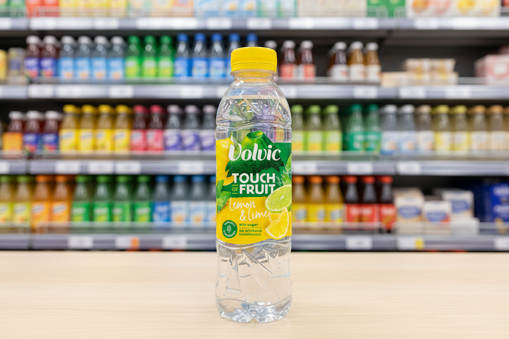 12 x Volvic Tof Lemon & Lime Original 500Ml