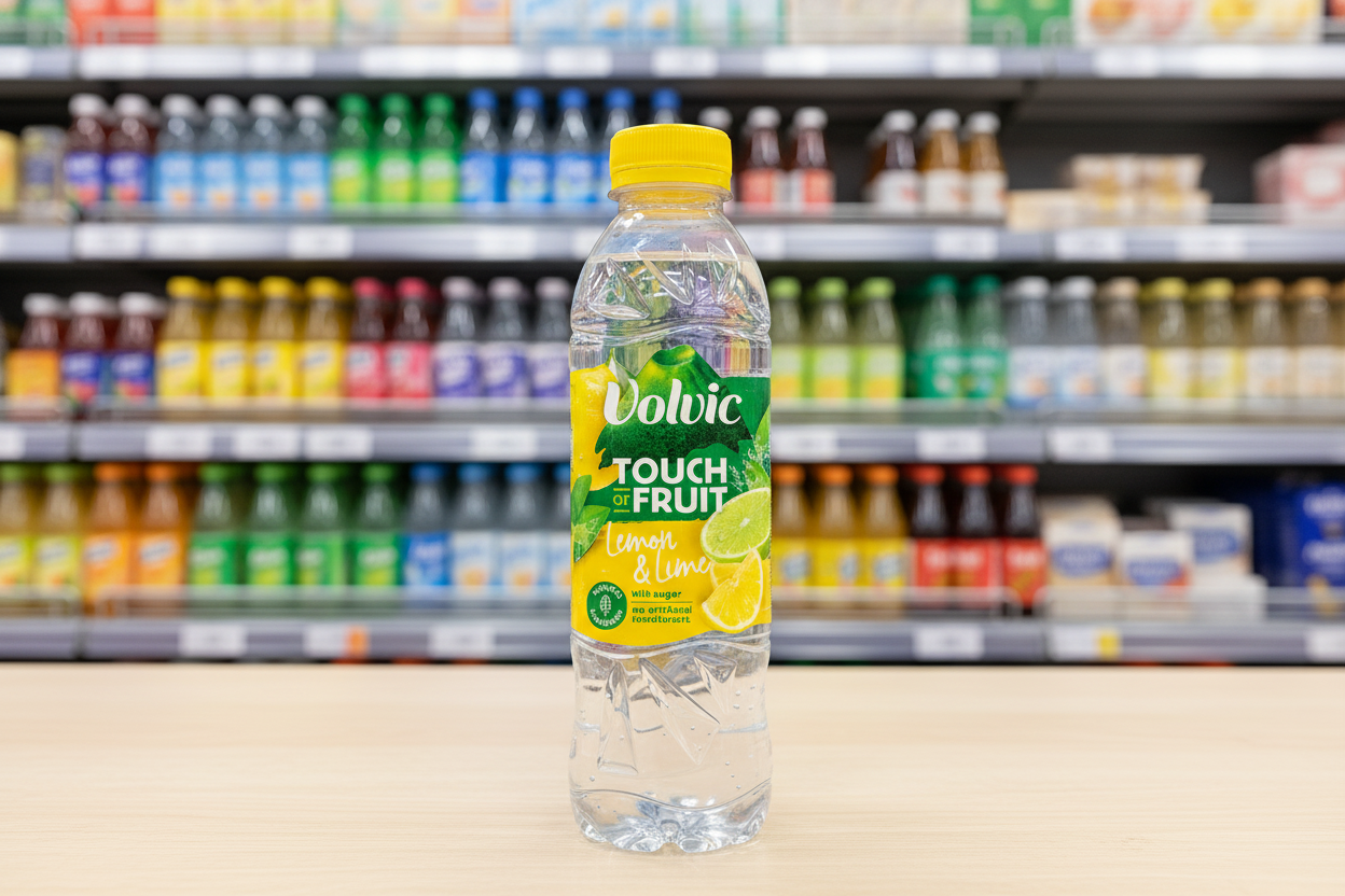 12 x Volvic Tof Lemon & Lime Original 500Ml