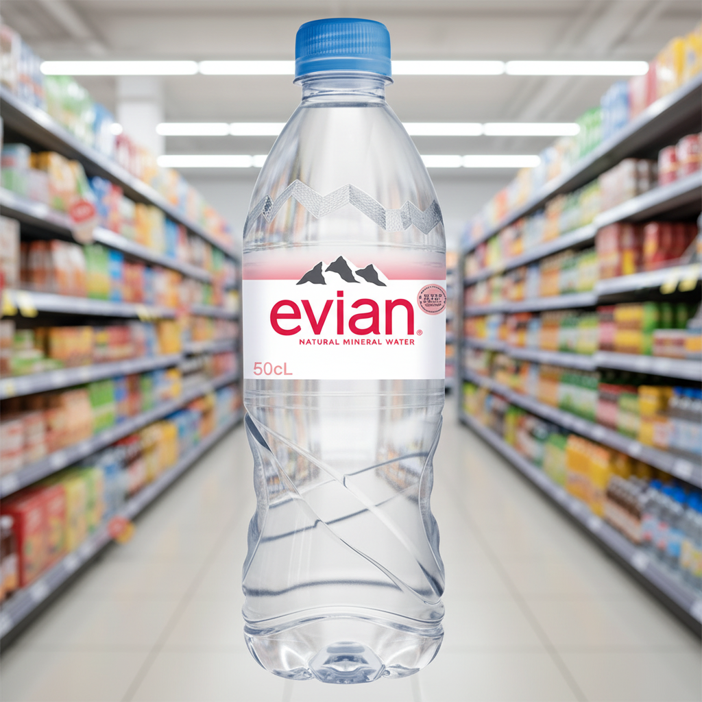 24 x Evian Still Water 500Ml